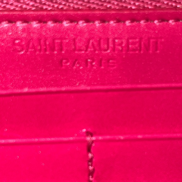 SAINT LAURENT PARIS ZIP AROUND WALLET - Picture 4 of 12